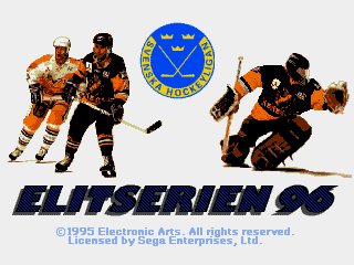 Elitserien 96 Title Screen